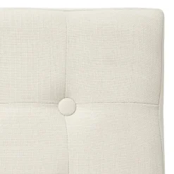 Pufa pikowana Adaline Beige 38x38 cm * Atmosphera Hot