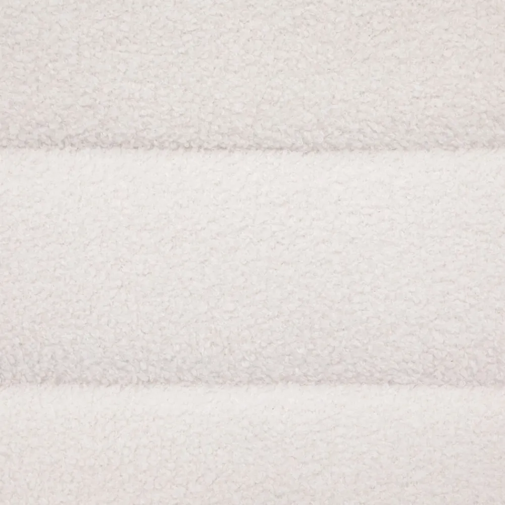 Pufa Sinan 100x40 cm biała boucle * Atmosphera Online