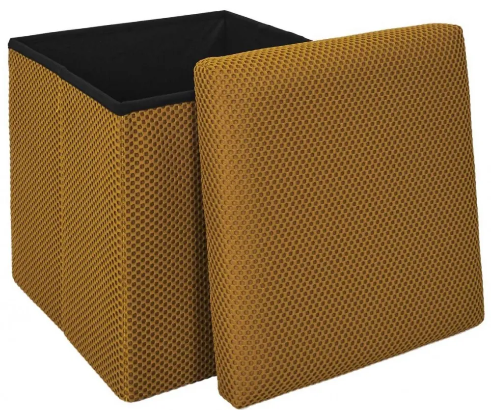 Pufa URBAN BOX do przechowywania miodowa * HowHomely Discount