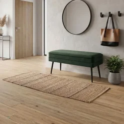 Pufa ze schowkiem VELVA ciemna zieleń * Halmar Outlet