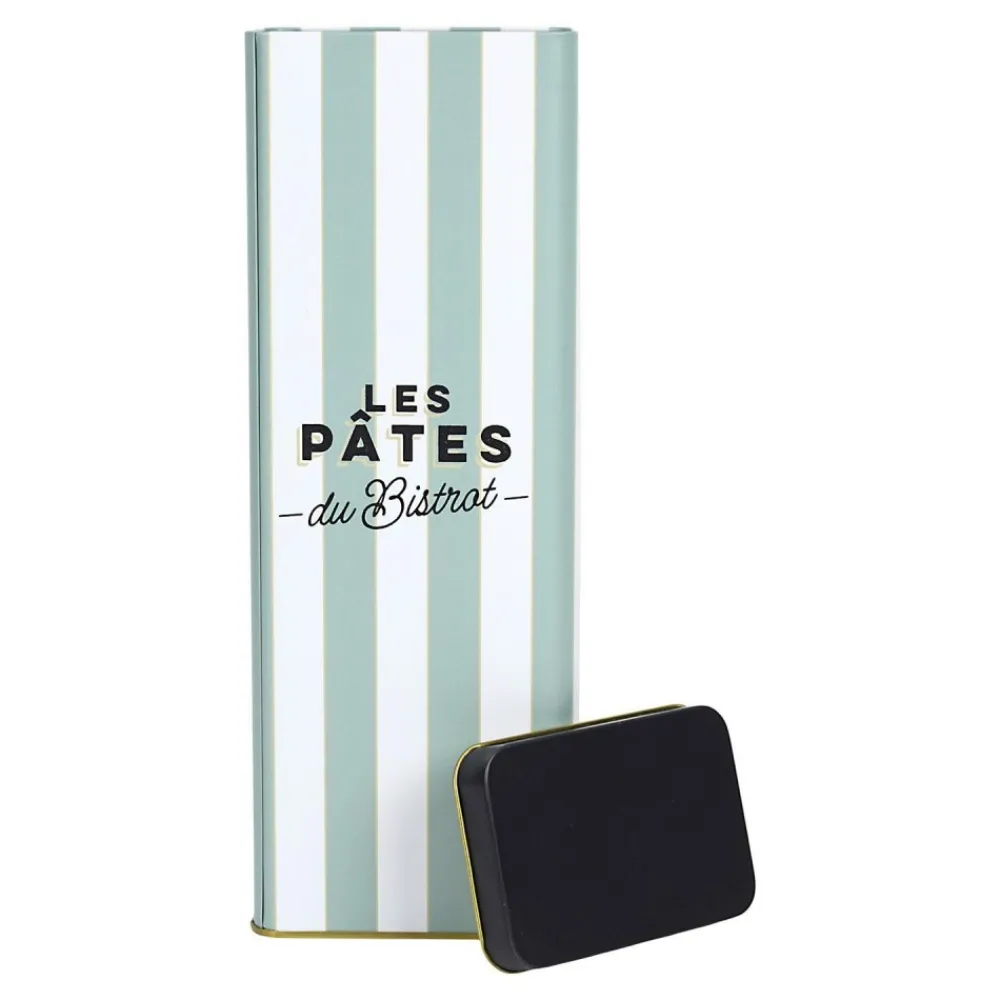 Puszka na makaron Bistrot zielone pasy * HowHomely Outlet