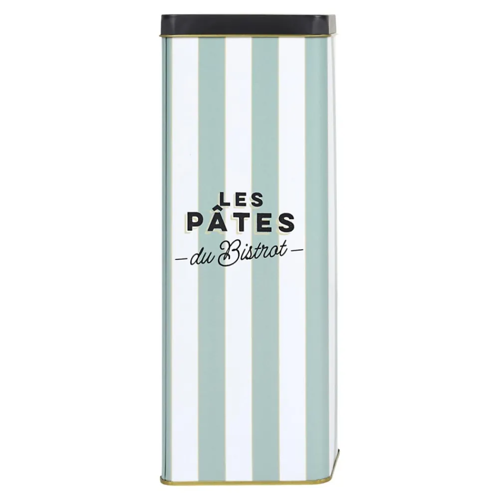 Puszka na makaron Bistrot zielone pasy * HowHomely Outlet