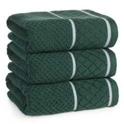 Ręcznik FAVORI bawełna zero twist zielony 30x50 cm