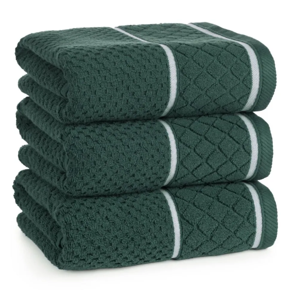 Ręcznik FAVORI bawełna zero twist zielony 30x50 cm