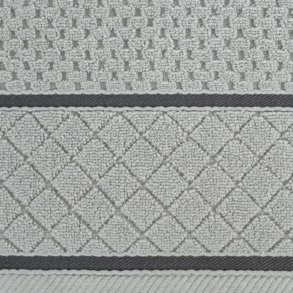 Ręcznik FAVORI bawełna zero twist srebrny 50x90 cm