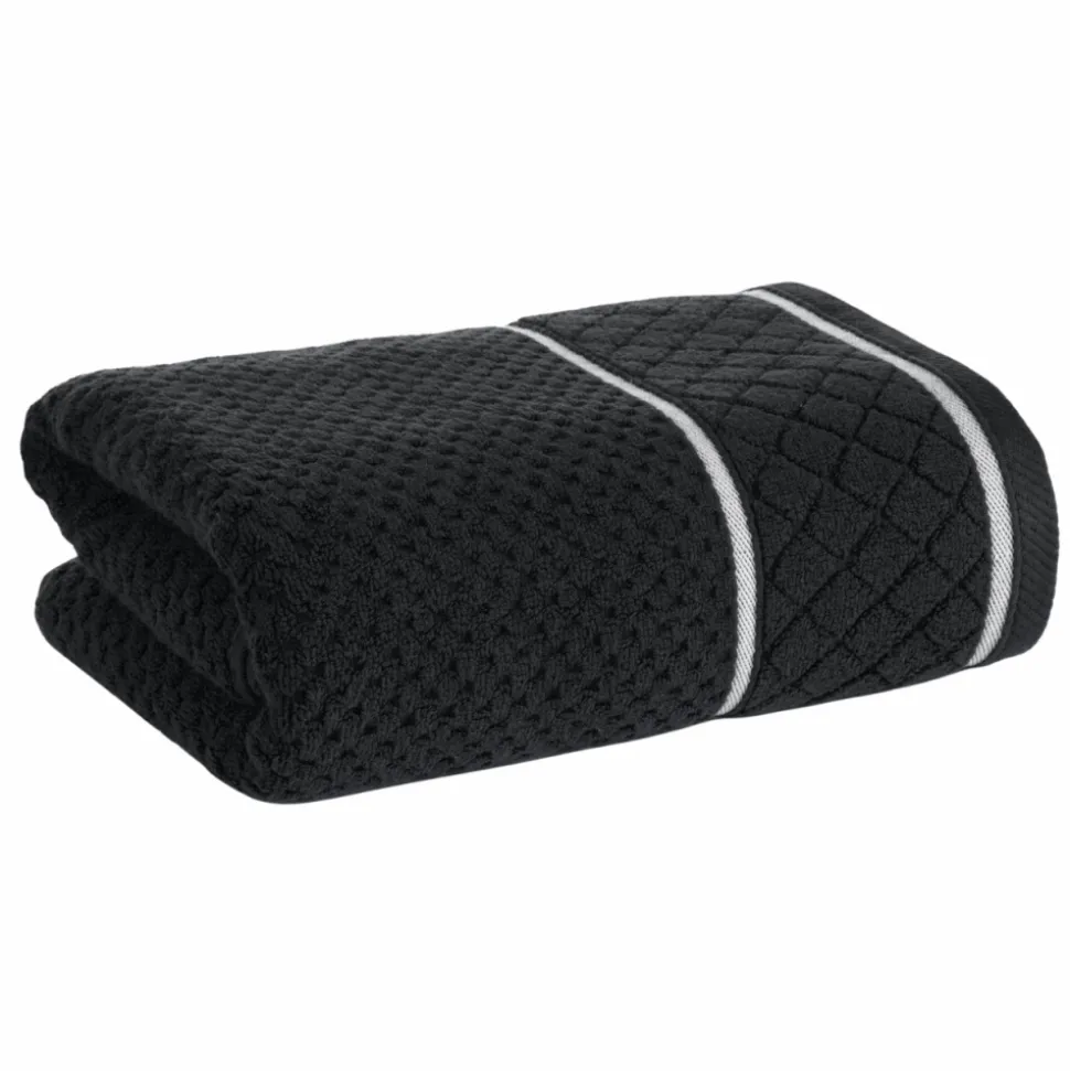 Ręcznik FAVORI bawełna zero twist czarny 70x140 cm