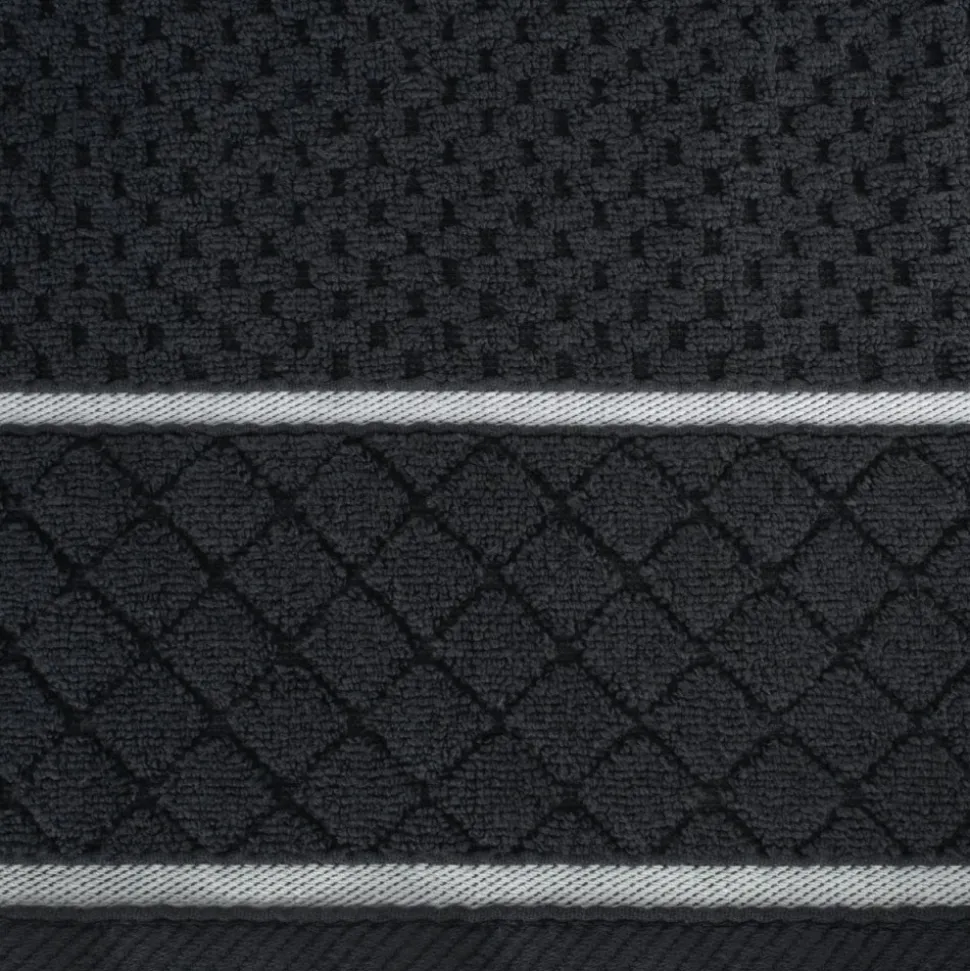 Ręcznik FAVORI bawełna zero twist czarny 50x90 cm