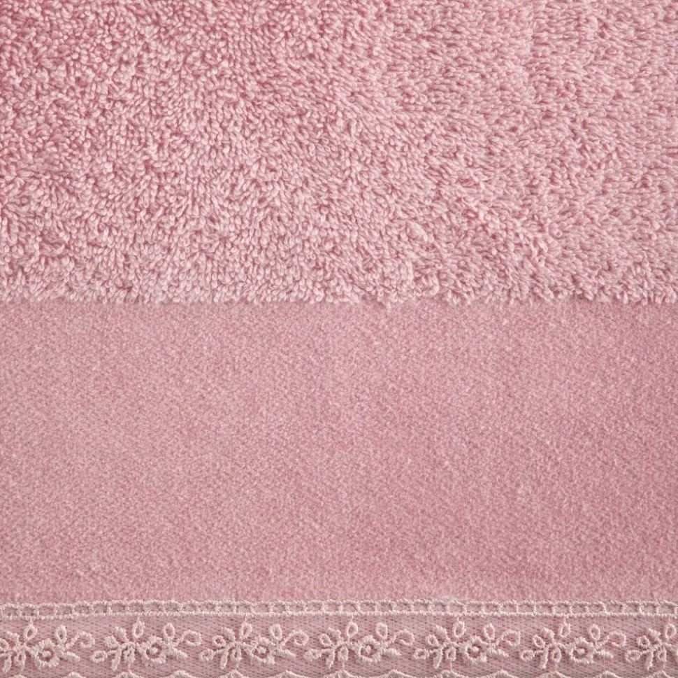 Ręcznik kąpielowy EMI 70x140 cm różowy