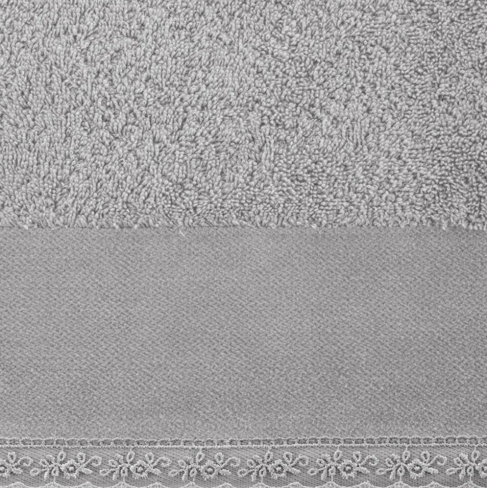 Ręcznik kąpielowy EMI 50x90 cm srebrny
