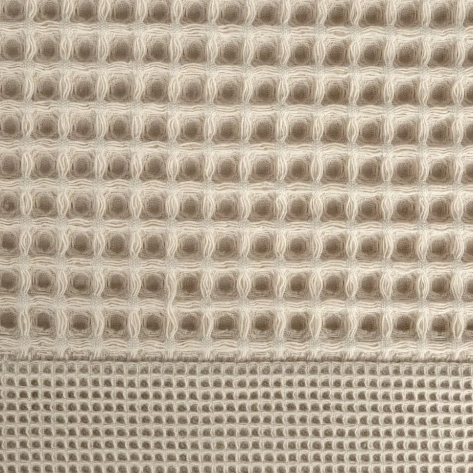 Ręcznik MELO beżowy gofrowa struktura 50x90 cm