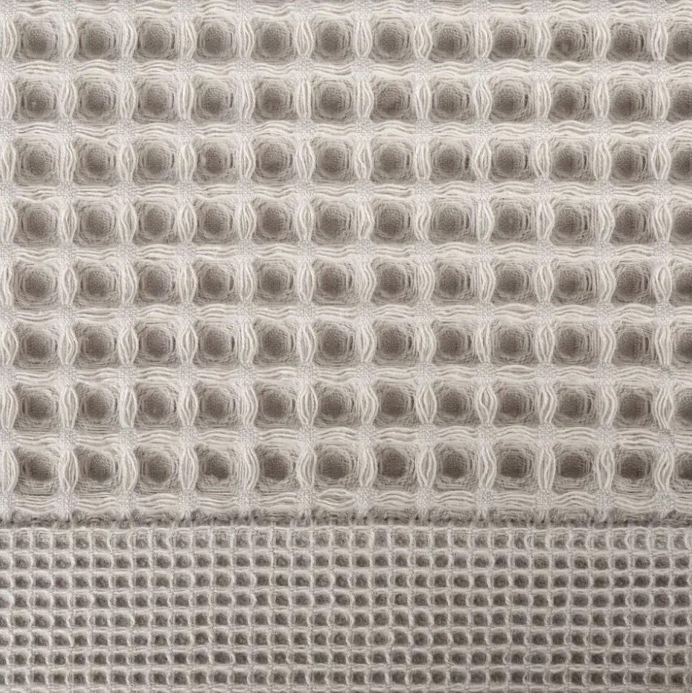 Ręcznik MELO srebrny gofrowa struktura 90x150 cm