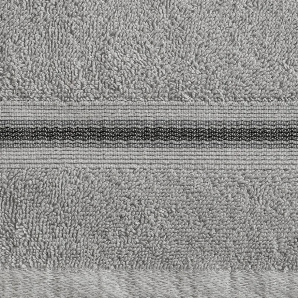 Ręcznik TRIS 50x90 cm srebrny