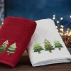 Ręcznik świąteczny SANTA/17 50x90 biały