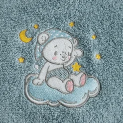 Ręcznik BABY75 100x100 cm niebieski z kapturem * EUROFIRANY B.B. Choczyńscy Sp.J. Hot
