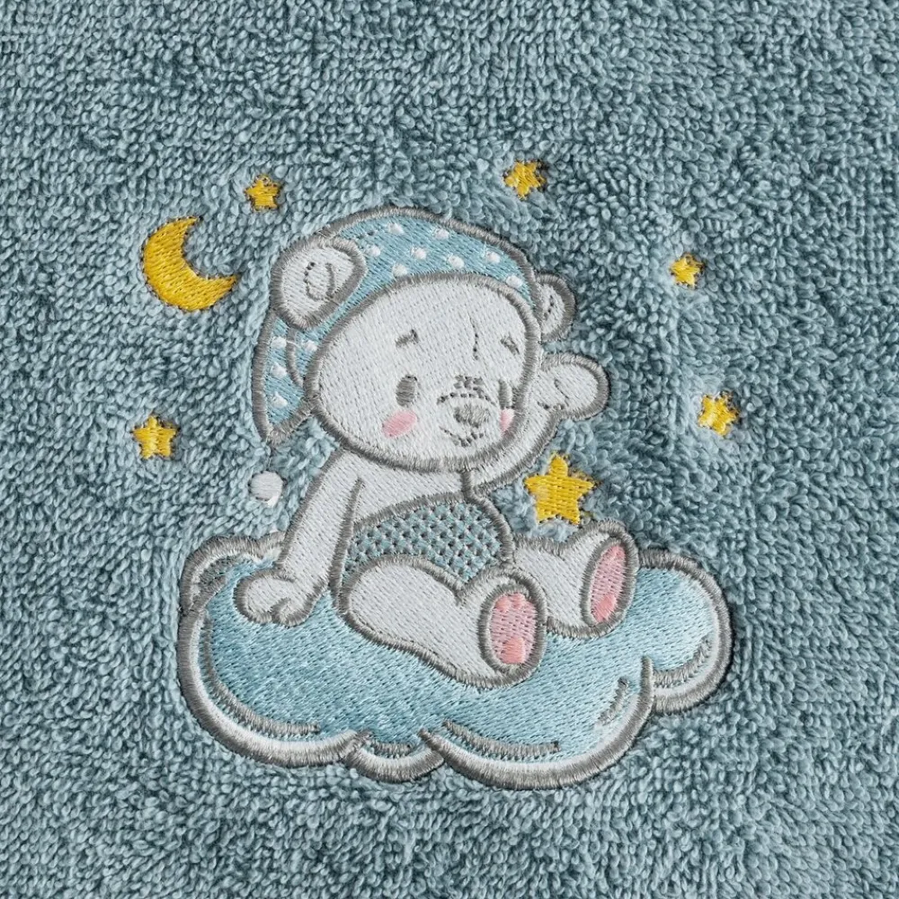 Ręcznik BABY75 100x100 cm niebieski z kapturem * EUROFIRANY B.B. Choczyńscy Sp.J. Hot