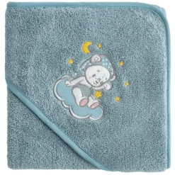 Ręcznik BABY75 100x100 cm niebieski z kapturem * EUROFIRANY B.B. Choczyńscy Sp.J. Hot