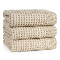 Ręcznik MELO beż gofrowa struktura 70x140 cm * EUROFIRANY B.B. Choczyńscy Sp.J. Discount