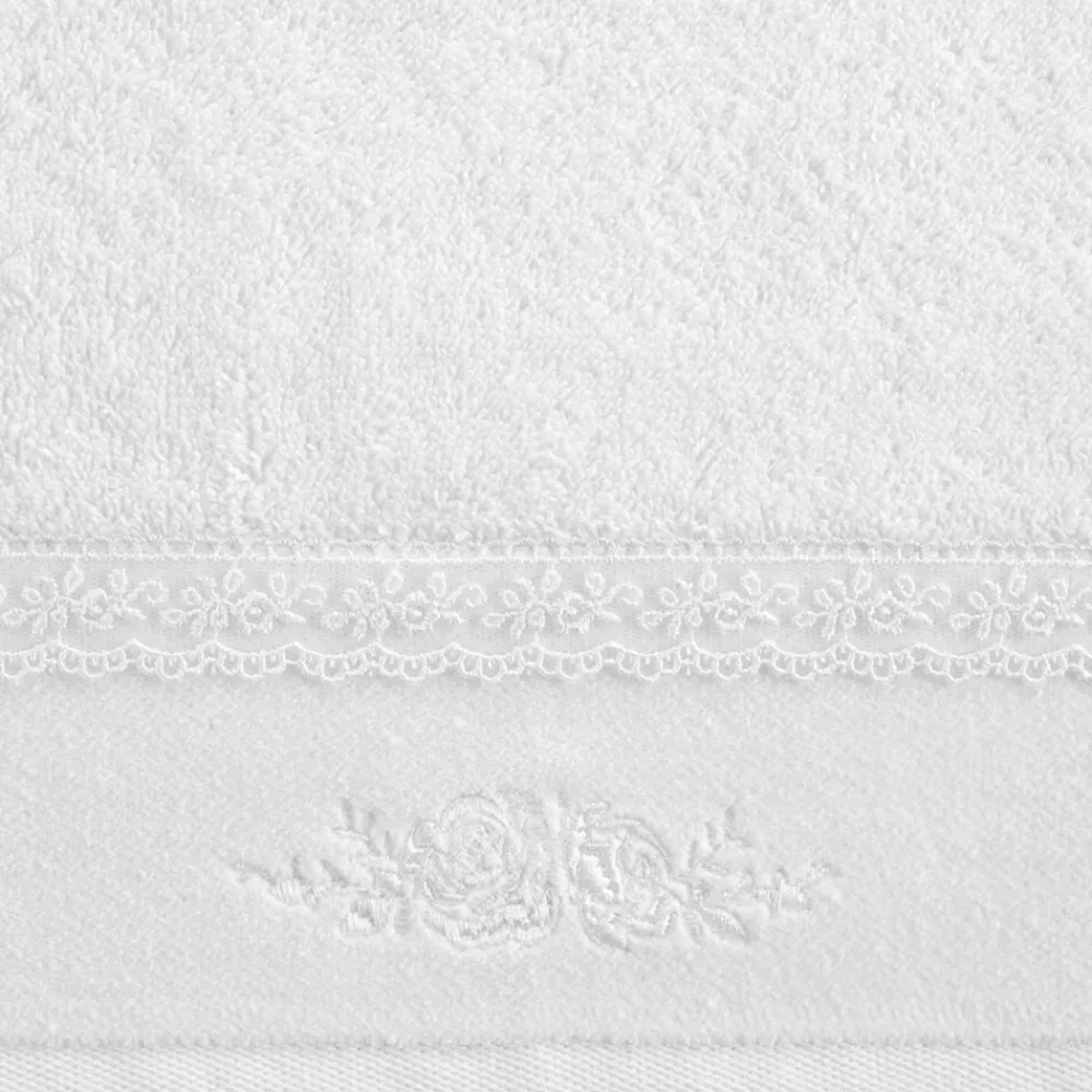 Ręcznik SISI z koronką 50x90 cm biały * EUROFIRANY B.B. Choczyńscy Sp.J.