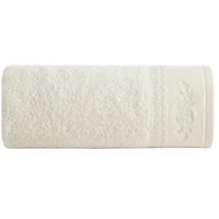 Ręcznik SISI z koronką 50x90 cm krem * EUROFIRANY B.B. Choczyńscy Sp.J. Hot