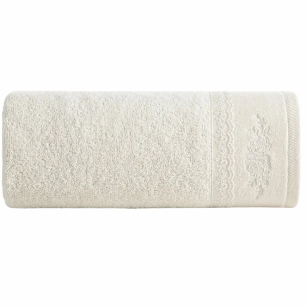 Ręcznik SISI z koronką 50x90 cm krem * EUROFIRANY B.B. Choczyńscy Sp.J. Hot