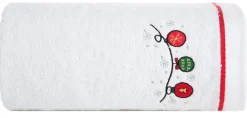Ręcznik świąteczny GERDA/2 70x140 cm biały * EUROFIRANY B.B. Choczyńscy Sp.J.