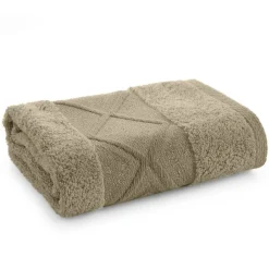 Ręcznik z błyszczącą nicią AZARI 70x140 beż * EUROFIRANY B.B. Choczyńscy Sp.J. Discount