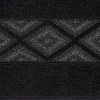 Ręcznik z błyszczącą nicią AZARI 50x90 czarny * EUROFIRANY B.B. Choczyńscy Sp.J. New