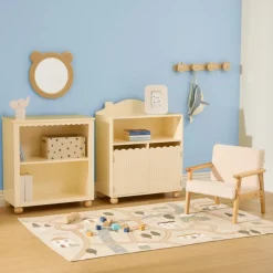 Regał dla dzieci Bouli 75,5 cm beż