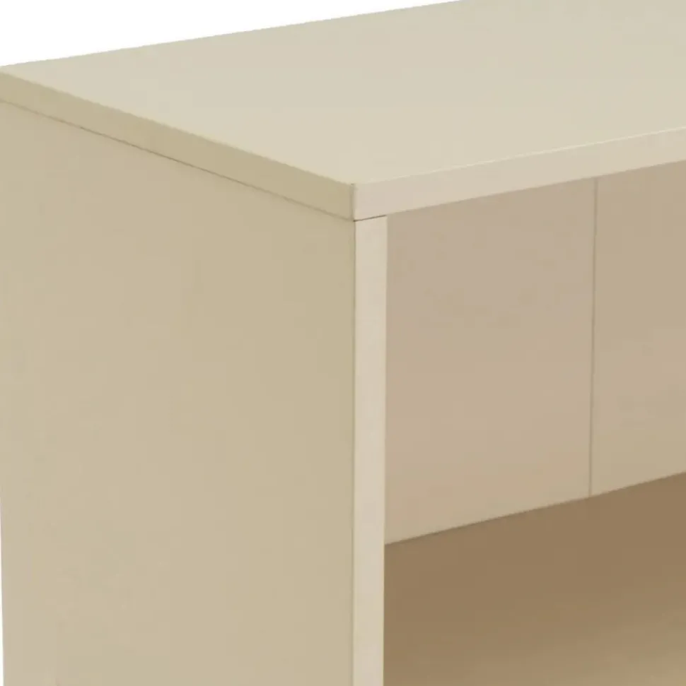 Regał z półkami i zamykanymi szafkami LINORA 59x29x119 cm