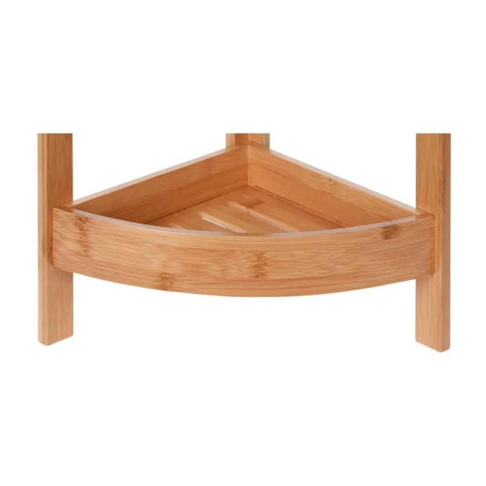 Regał łazienkowy narożny bambus 61 cm * Bathroom Solutions New