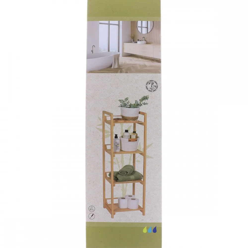 Regał łazienkowy 4-poziomowy Lambie * TENDANCE Discount