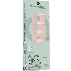 Regał dziecięcy Mix Modul 3 półki różowy * Atmosphera Discount