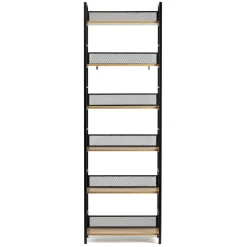 Regał na książki biurowy Arti 6 półek LOFT * HowHomely Outlet