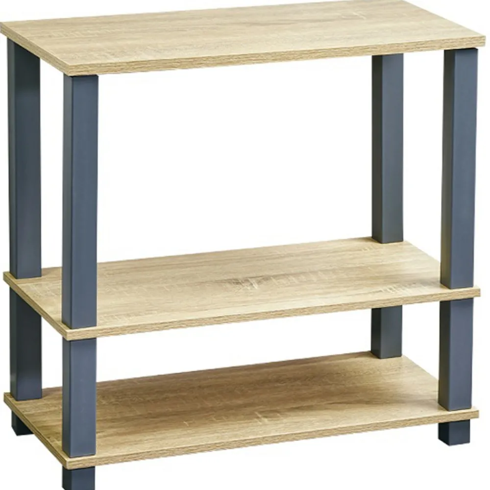 Regał na książki i dekoracje 3 półki 60x29,5x58,5 cm * Kesper Online
