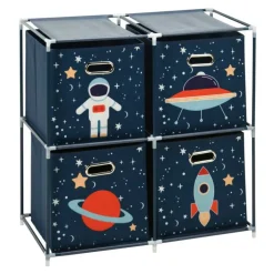 Regał na zabawki z 4 pojemnikami Kosmos * Storage Solutions Hot