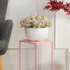 Różowy kwietnik stojący 40 cm * HowHomely