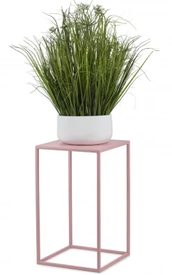 Różowy kwietnik stojący 40 cm * HowHomely