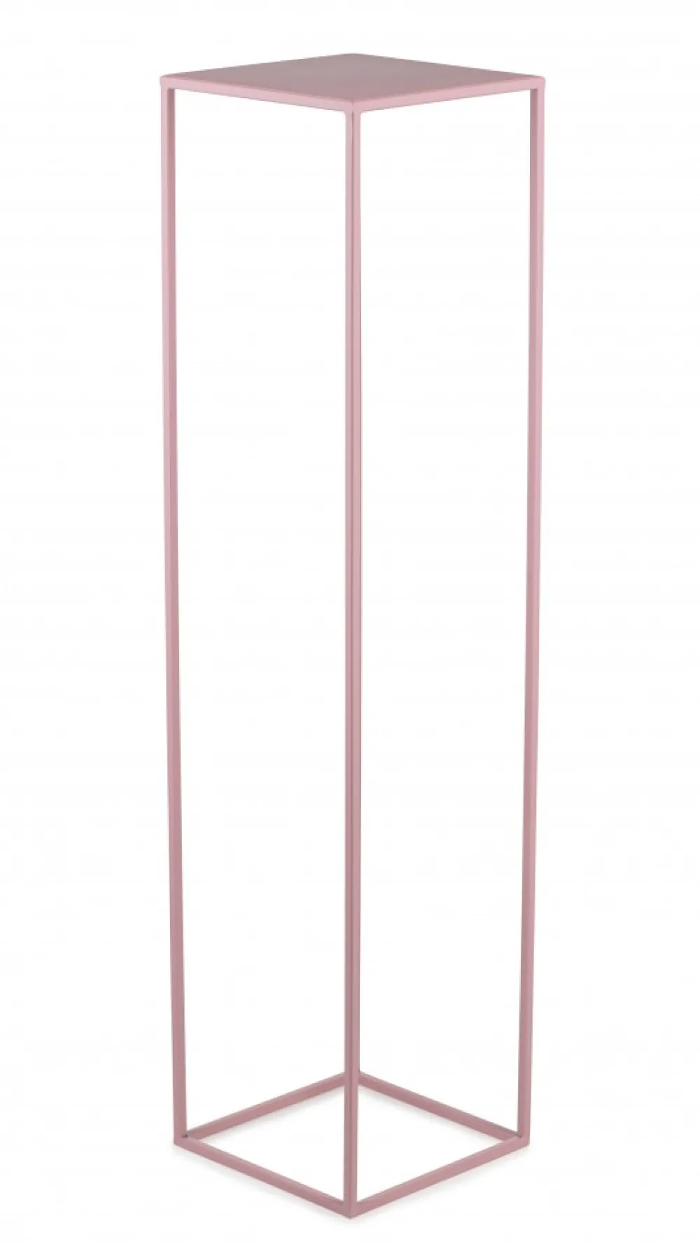 Różowy kwietnik stojący 100 cm * HowHomely Sale