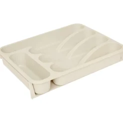 Rozsuwany organizer na sztućce Poly beż * 5five Simply Smart Outlet
