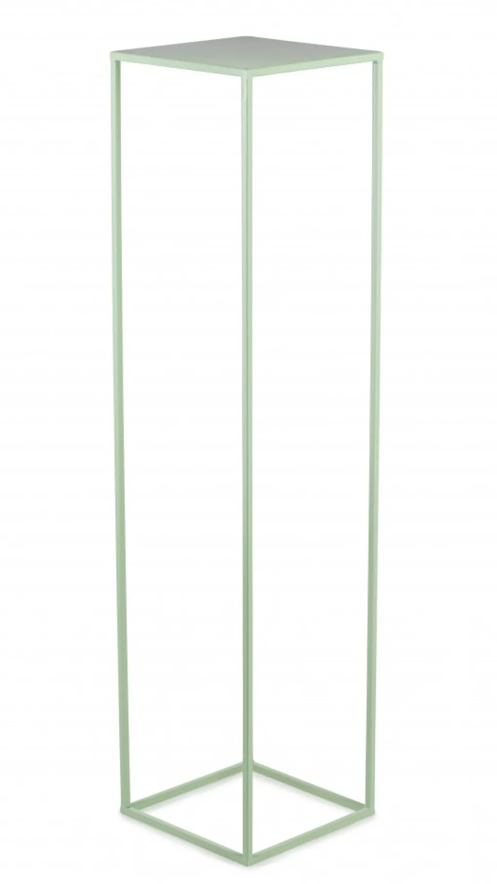 Seledynowy kwietnik stojący 100 cm