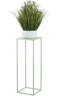 Seledynowy kwietnik stojący 70 cm
