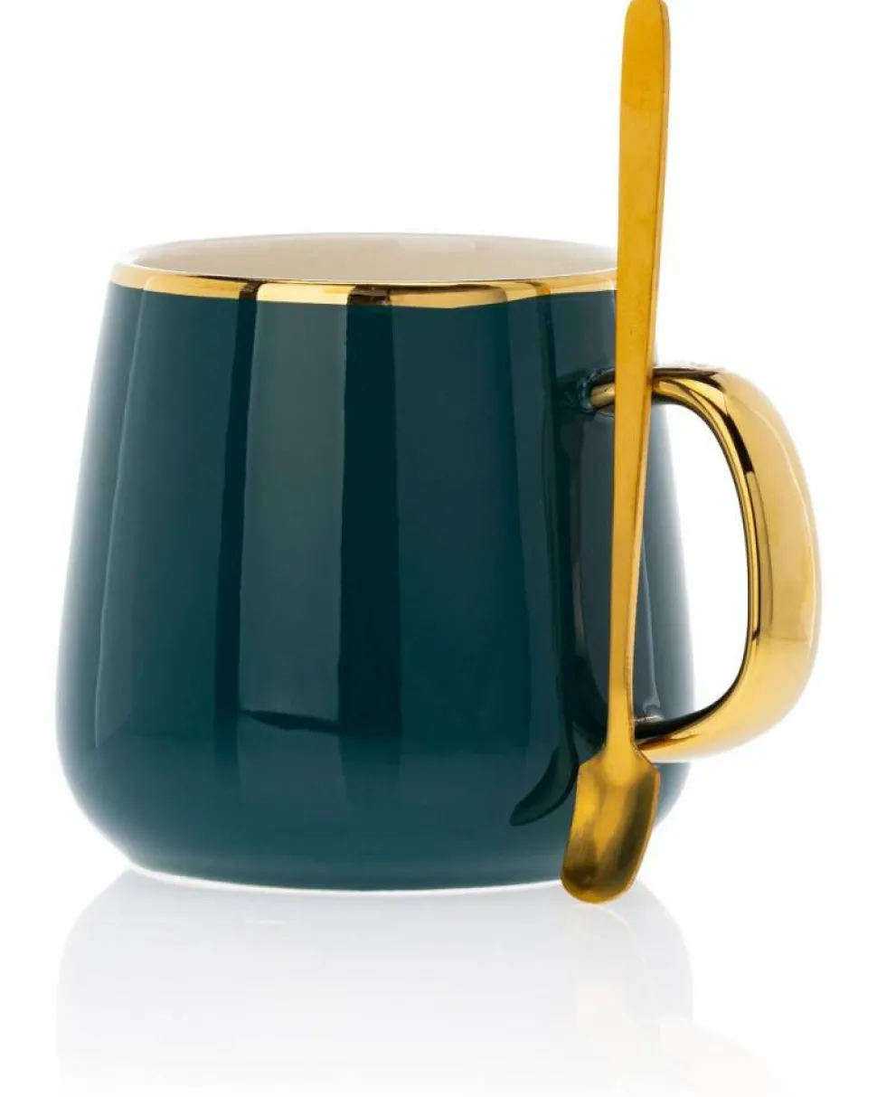 Serwis kawowy Noah Green Gold
