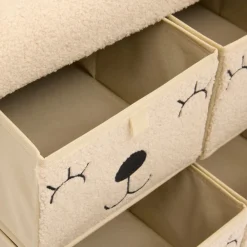 Składana pufa Ezzio z 4 szufladami * Atmosphera Best