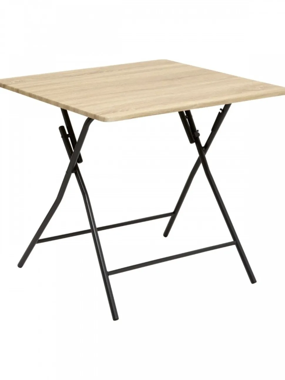 Składany stolik 80x80 cm beżowy