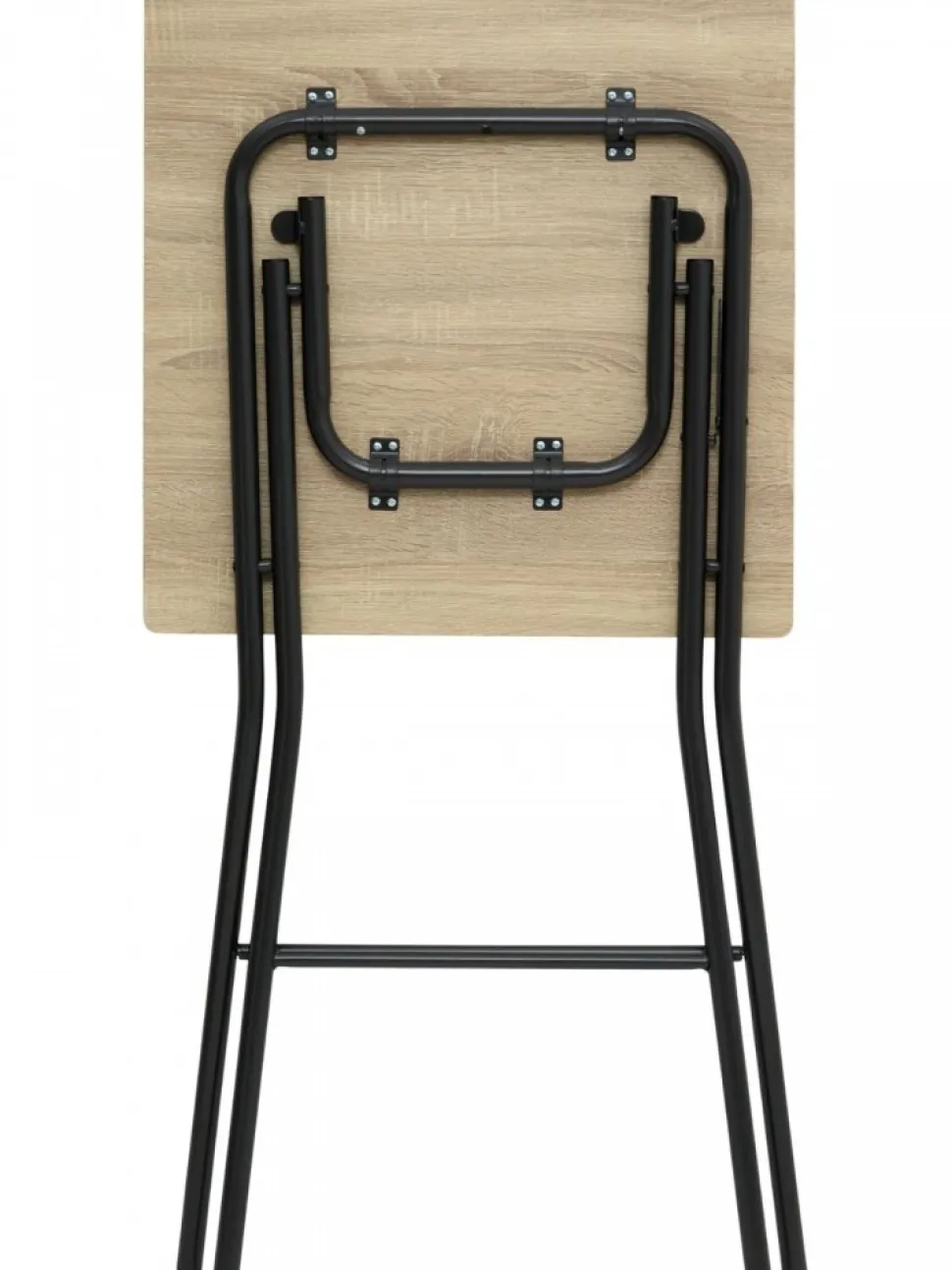 Składany stolik 60x60 cm beżowy