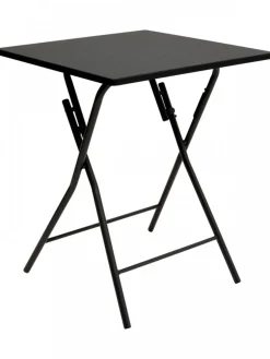 Składany stolik 60x60 cm czarny