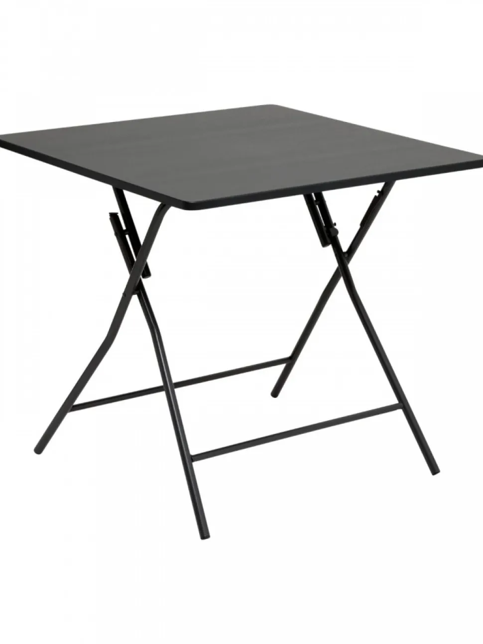Składany stolik 80x80 cm czarny