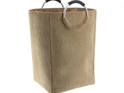 Składany kosz na pranie 55 L taupe * TENDANCE Sale