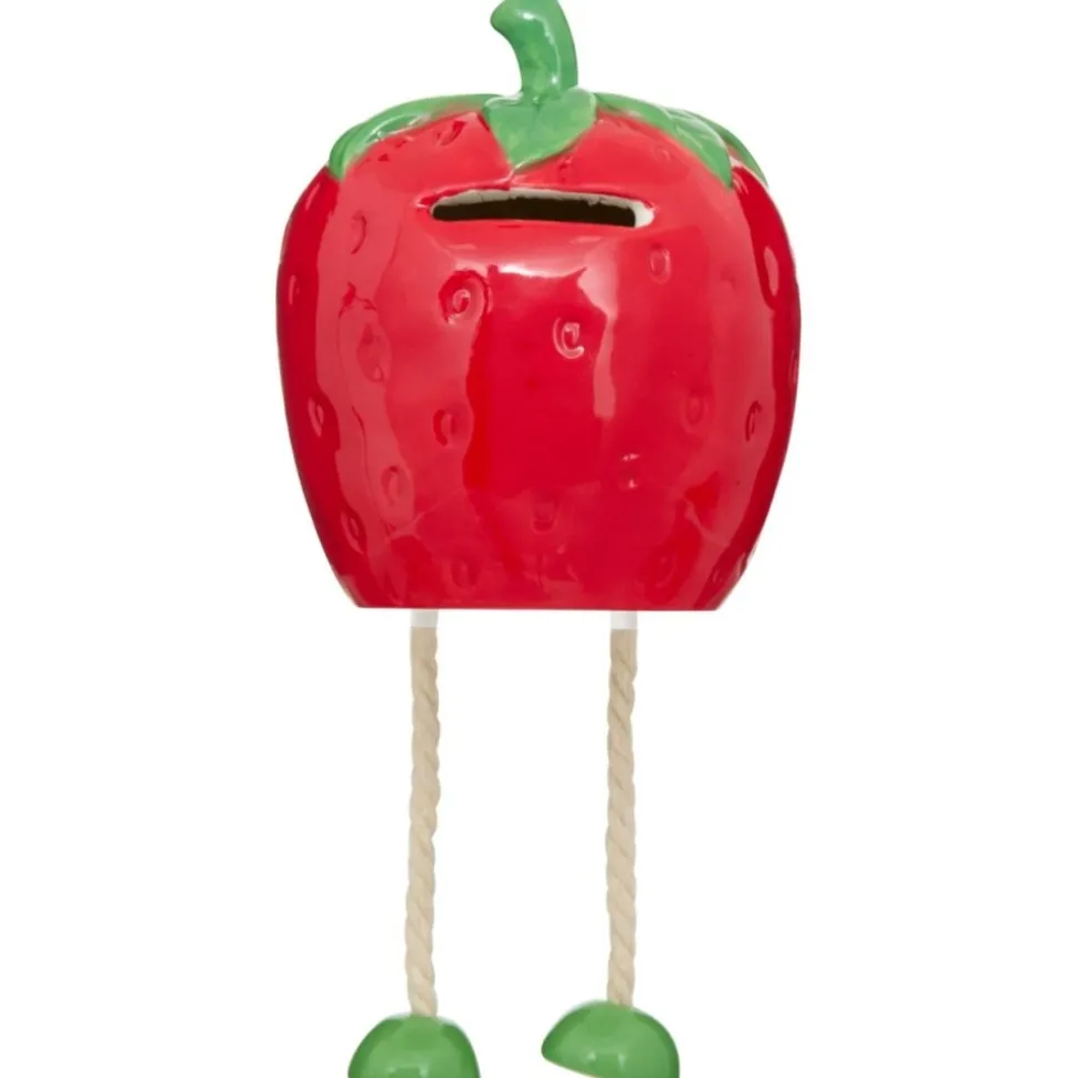 Skarbonka w kształcie truskawki 18 cm Tutti Frutti