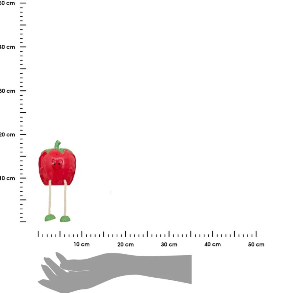Skarbonka w kształcie truskawki 18 cm Tutti Frutti
